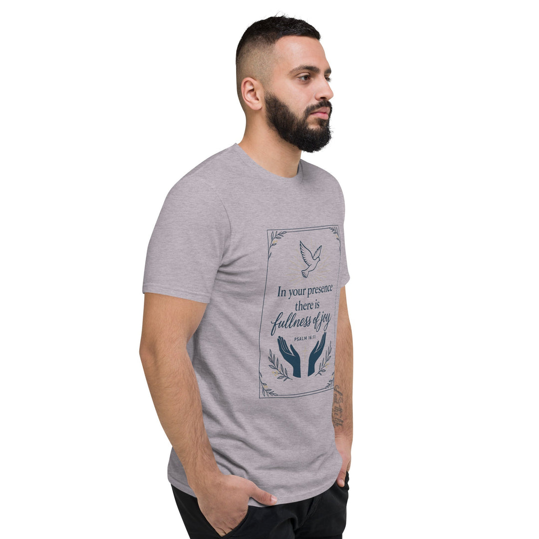 In Your Presence T-Shirt - Faith Scripture Gift | Gifts Of Words