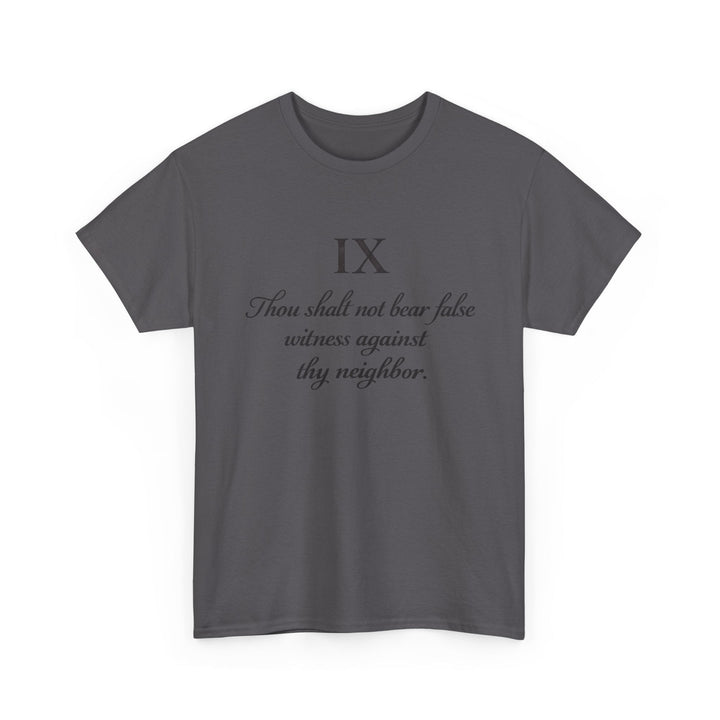 Heavy Cotton Tee – Premium Quality Durable Unisex Crewneck - Faith Scripture Gift | Gifts Of Words