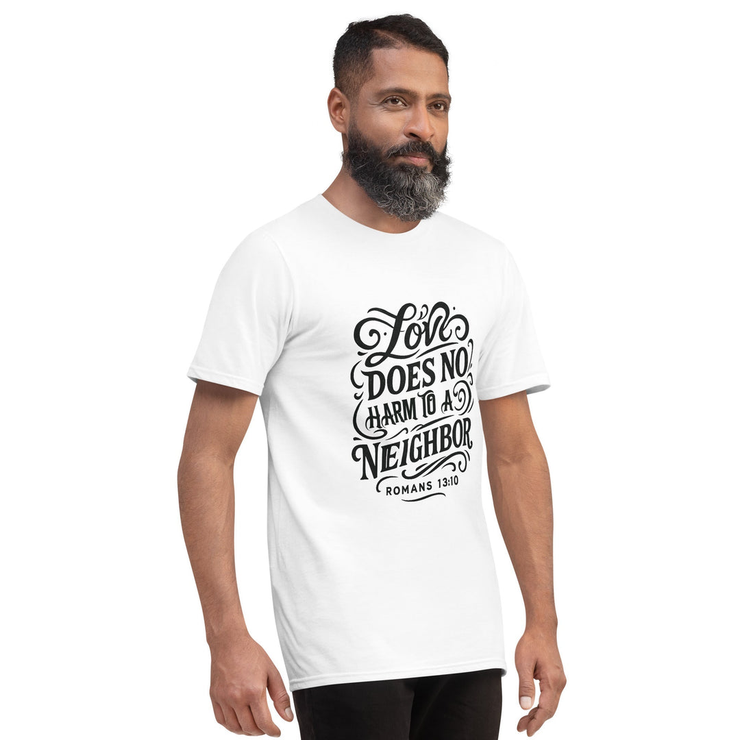 Love Does No Harm T-Shirt - Faith Scripture Gift | Gifts Of Words