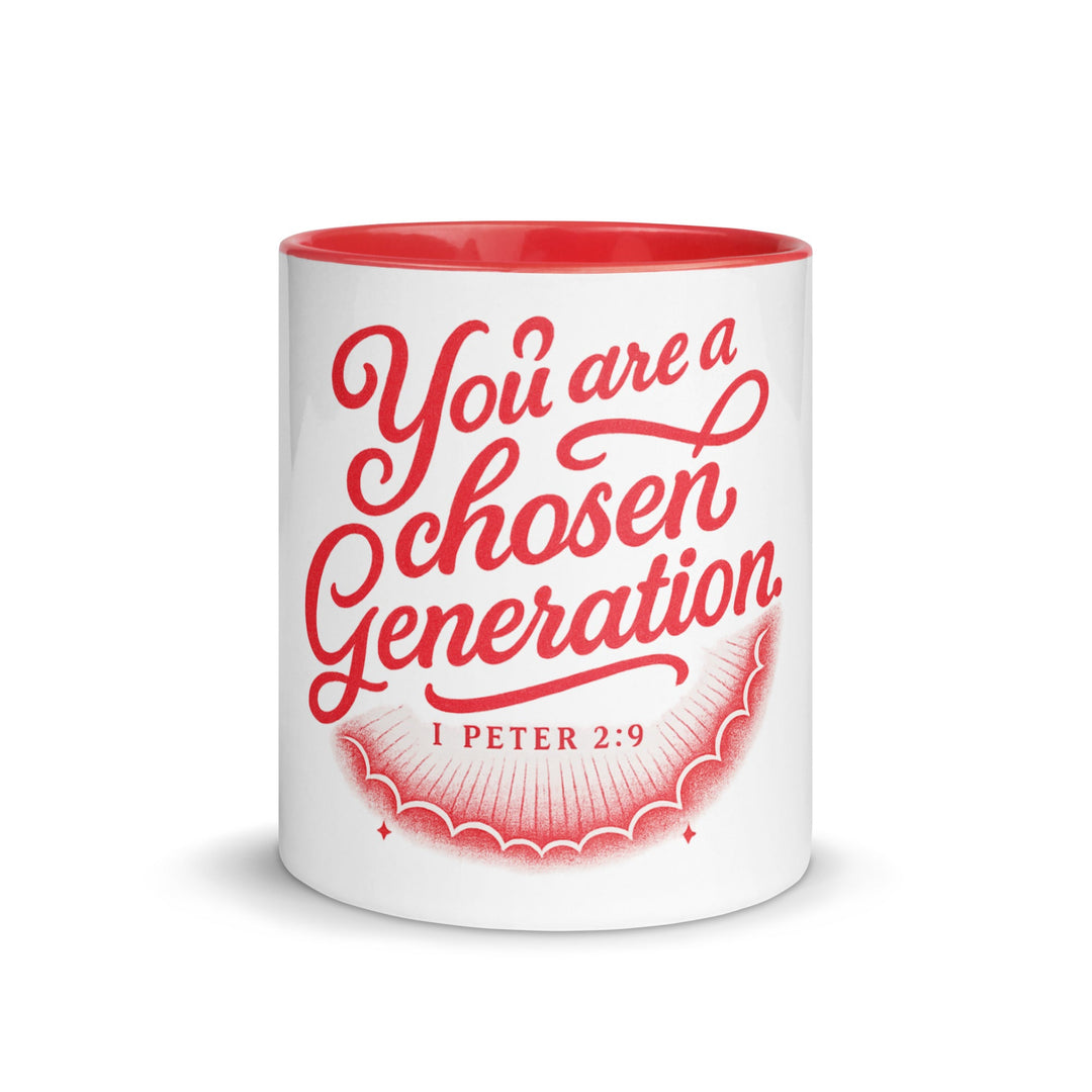 You are a chosen generation Mug - Faith Scripture Gift | Gifts Of Words