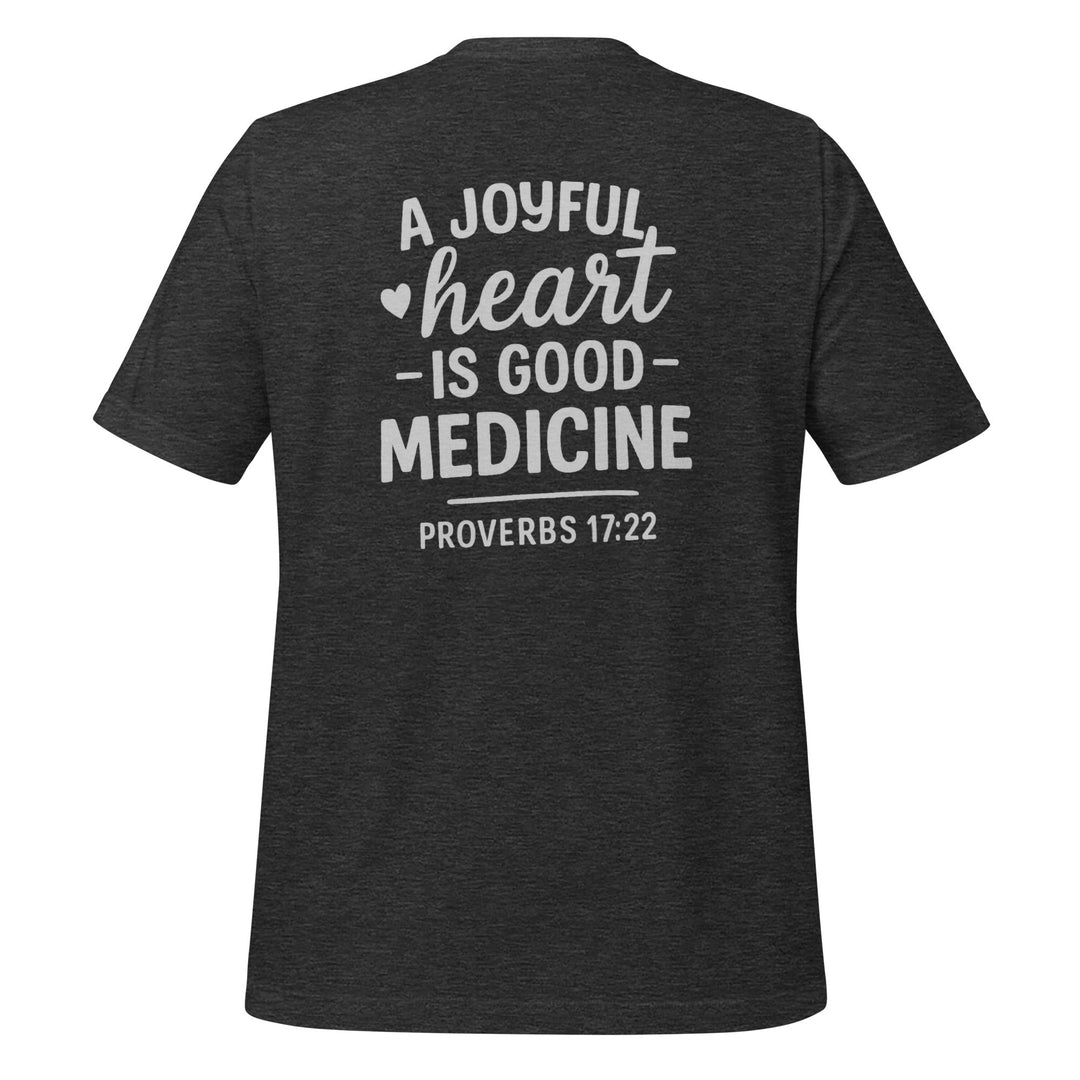 A joyful T shirt - Faith Scripture Gift | Gifts Of Words