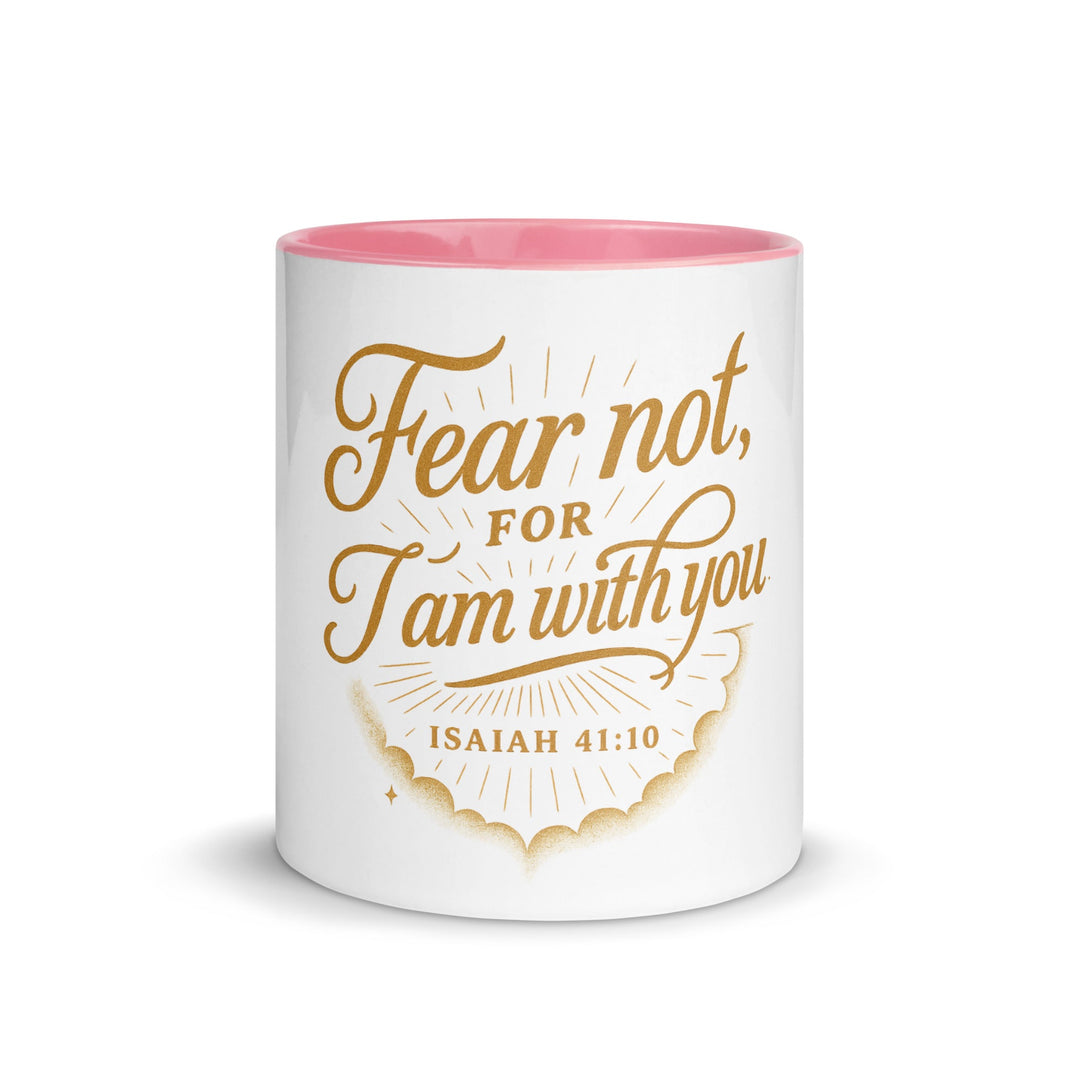Fear not for I am withyou mug - Faith Scripture Gift | Gifts Of Words