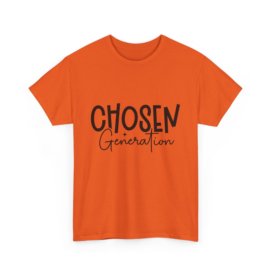 Chosen Generation Unisex Heavy Cotton Tee - Faith Scripture Gift | Gifts Of Words