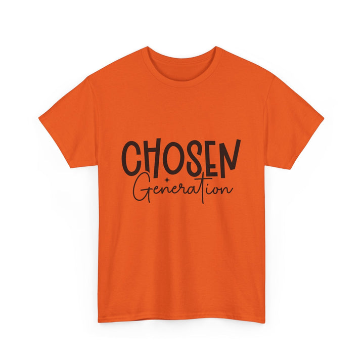 Chosen Generation Unisex Heavy Cotton Tee - Faith Scripture Gift | Gifts Of Words