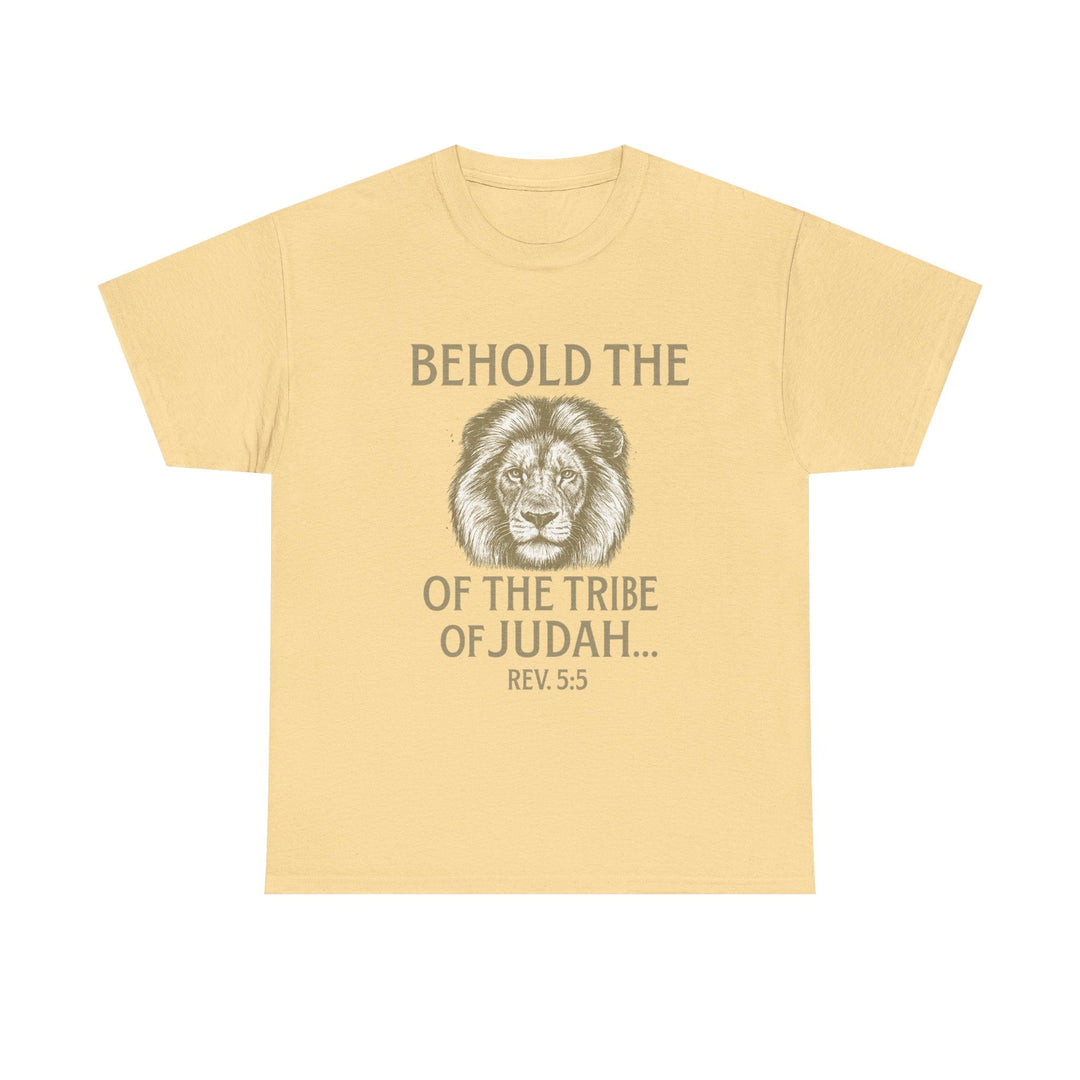 Lion of Judah Tee - Faith Scripture Gift | Gifts Of Words