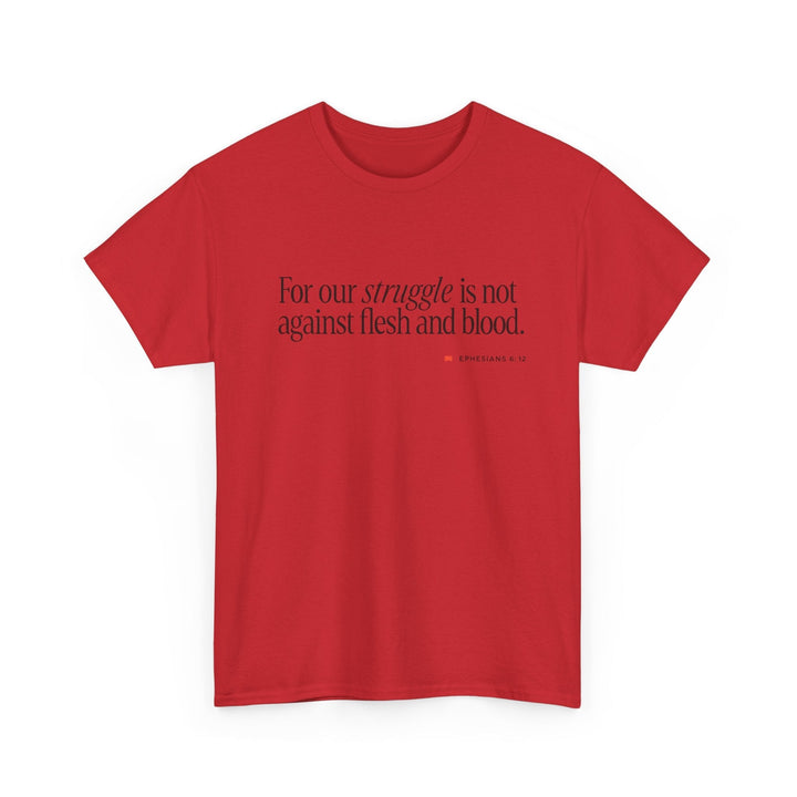 Heavy Cotton Tee – Durable Premium Fit Everyday Basic - Faith Scripture Gift | Gifts Of Words