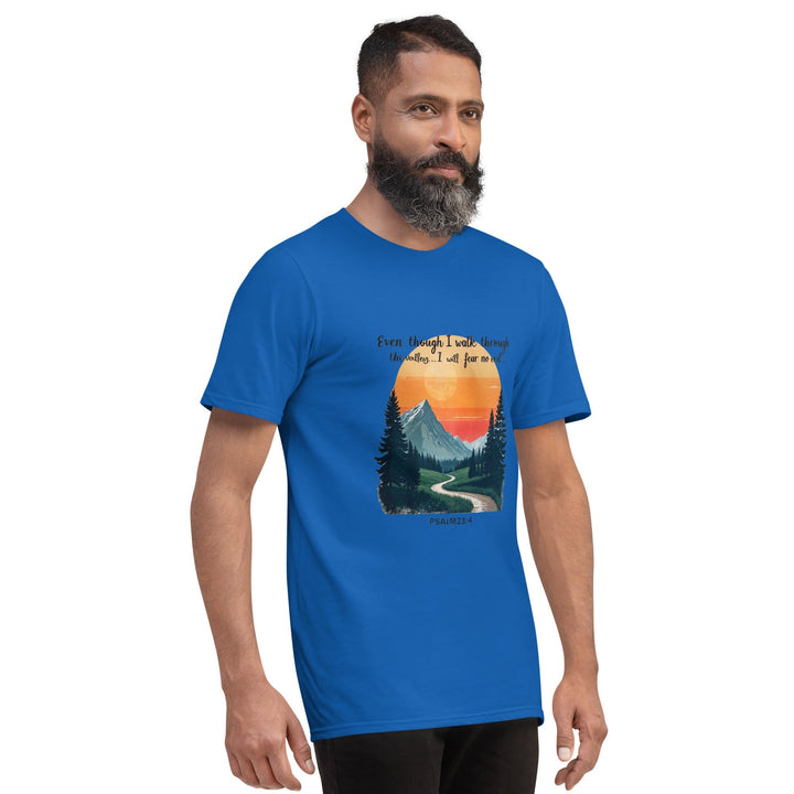 Even Though I Walk T-Shirt - Faith Scripture Gift | Gifts Of Words
