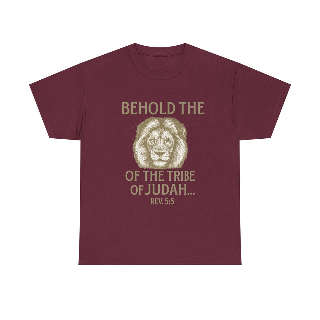 Lion of Judah Tee - Faith Scripture Gift | Gifts Of Words