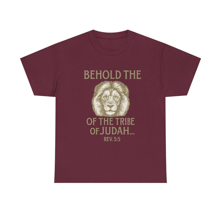 Lion of Judah Tee - Faith Scripture Gift | Gifts Of Words