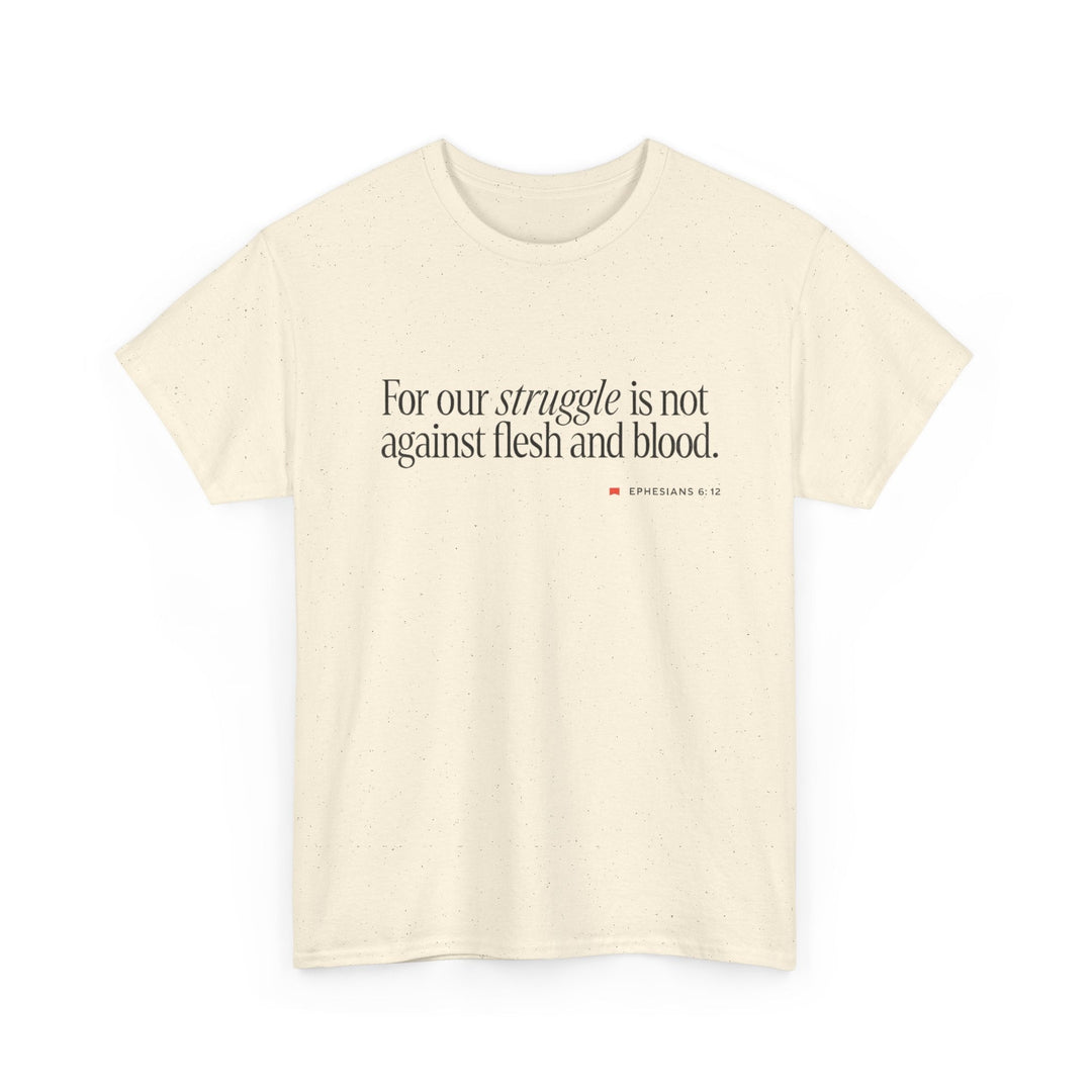 Heavy Cotton Tee – Durable Premium Fit Everyday Basic - Faith Scripture Gift | Gifts Of Words