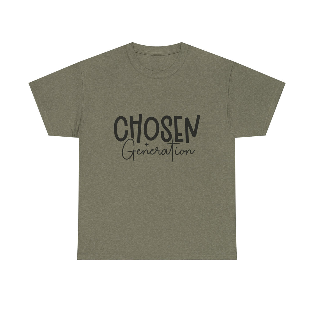 Chosen Generation Unisex Heavy Cotton Tee - Faith Scripture Gift | Gifts Of Words