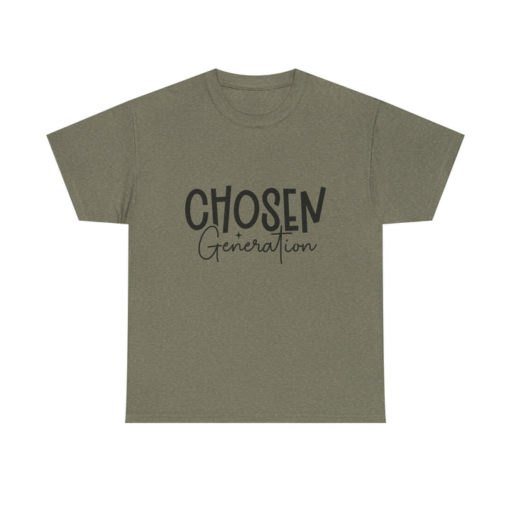 Chosen Generation Unisex Heavy Cotton Tee - Faith Scripture Gift | Gifts Of Words