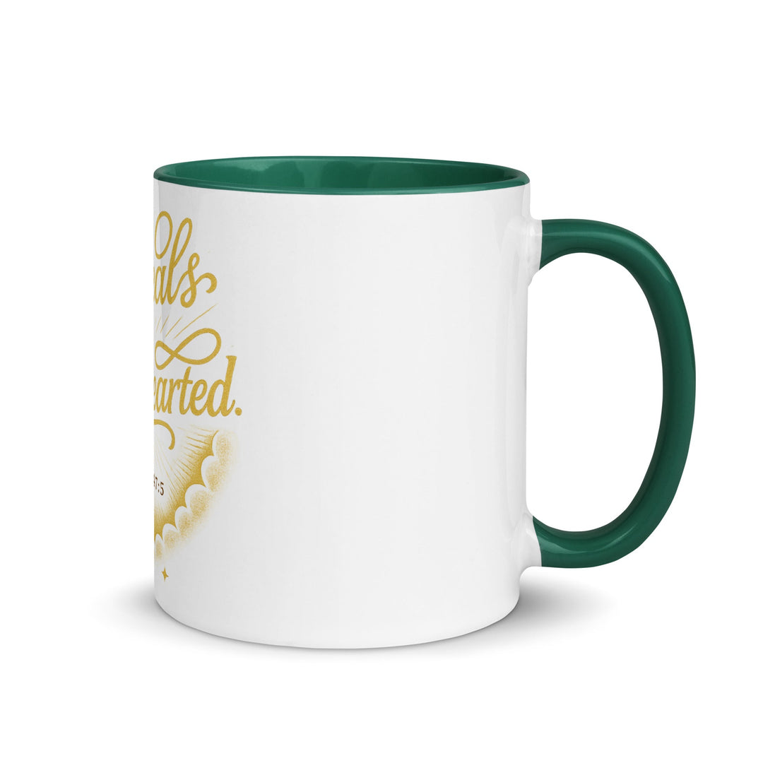 He heals the brokenhearted mug - Faith Scripture Gift | Gifts Of Words