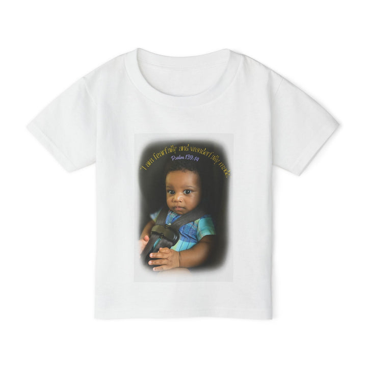 Toddler Cotton T-Shirt – Soft Durable Premium Everyday Tee - Faith Scripture Gift | Gifts Of Words