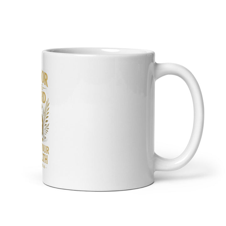 Honor The Lord Mug - Faith Scripture Gift | Gifts Of Words