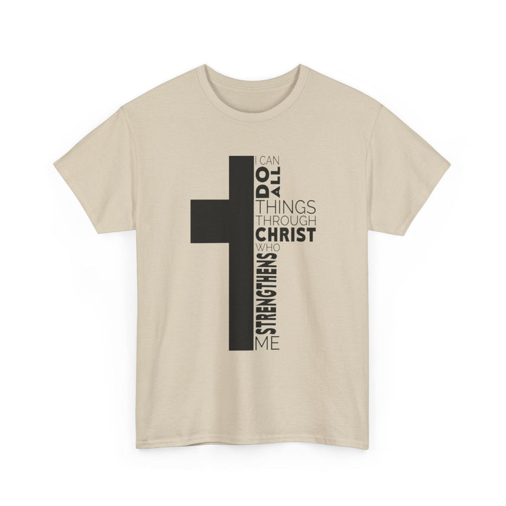 Inspirational Christian T-Shirt - Premium Faith-Based Graphic Tee - Faith Scripture Gift | Gifts Of Words