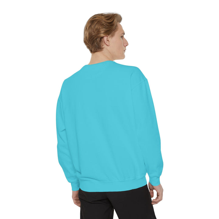 He Heals The Broken Hearted Unisex Garment-Dyed Sweatshirt - Faith Scripture Gift | Gifts Of Words
