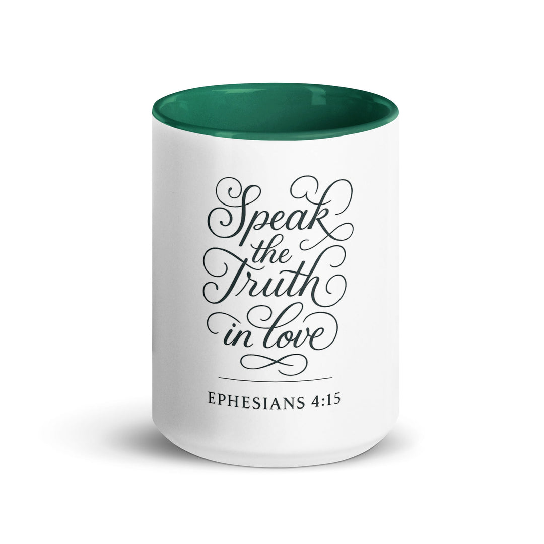 Speak the truth in love Mug - Faith Scripture Gift | Gifts Of Words