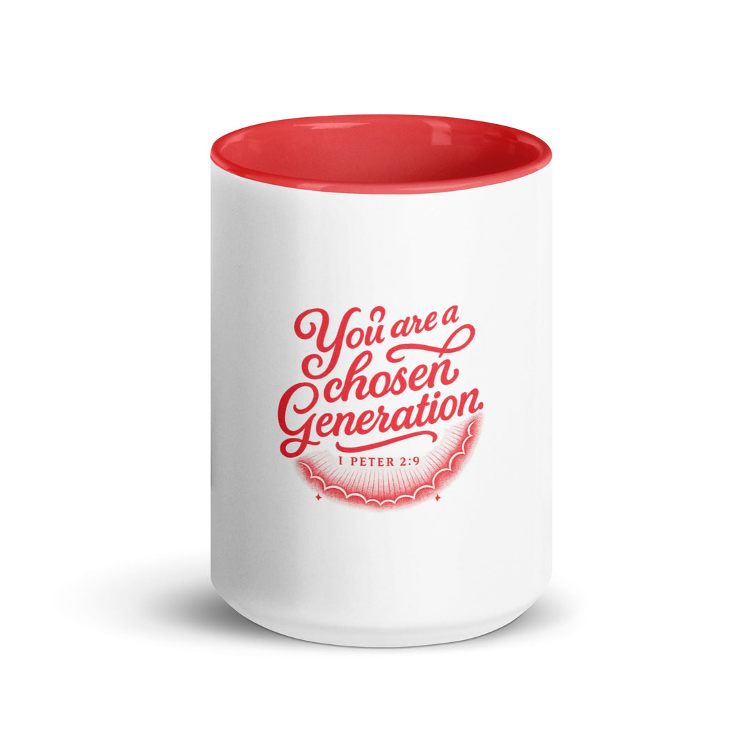 You are a chosen generation Mug - Faith Scripture Gift | Gifts Of Words