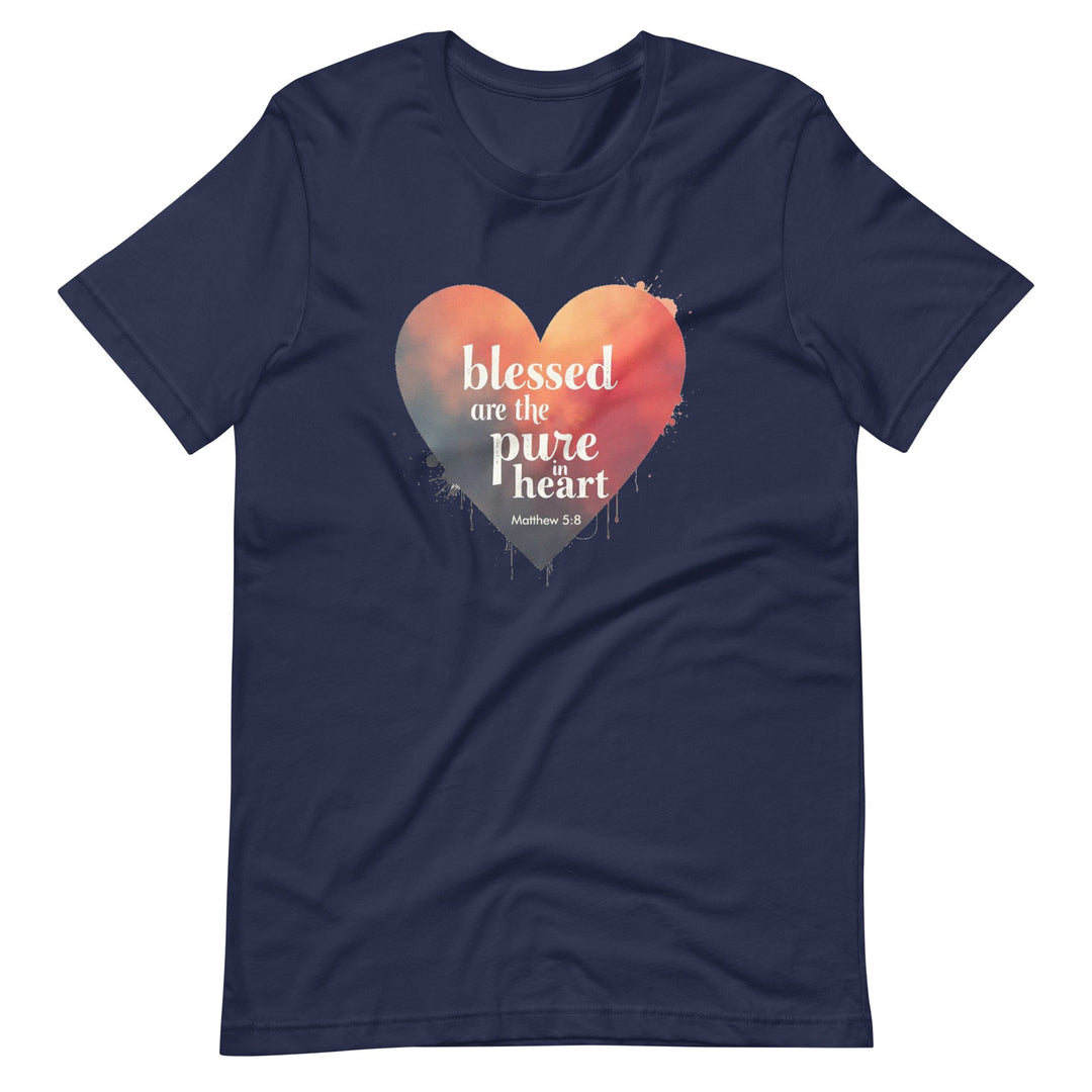 Blessed Are The Pure T-Shirt - Faith Scripture Gift | Gifts Of Words