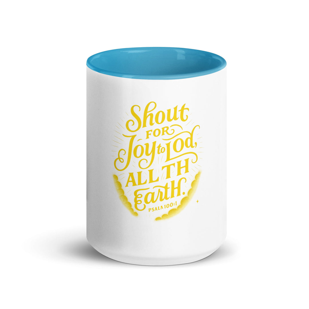 Shout for Joy to Lod all TH  EarthMug - Faith Scripture Gift | Gifts Of Words