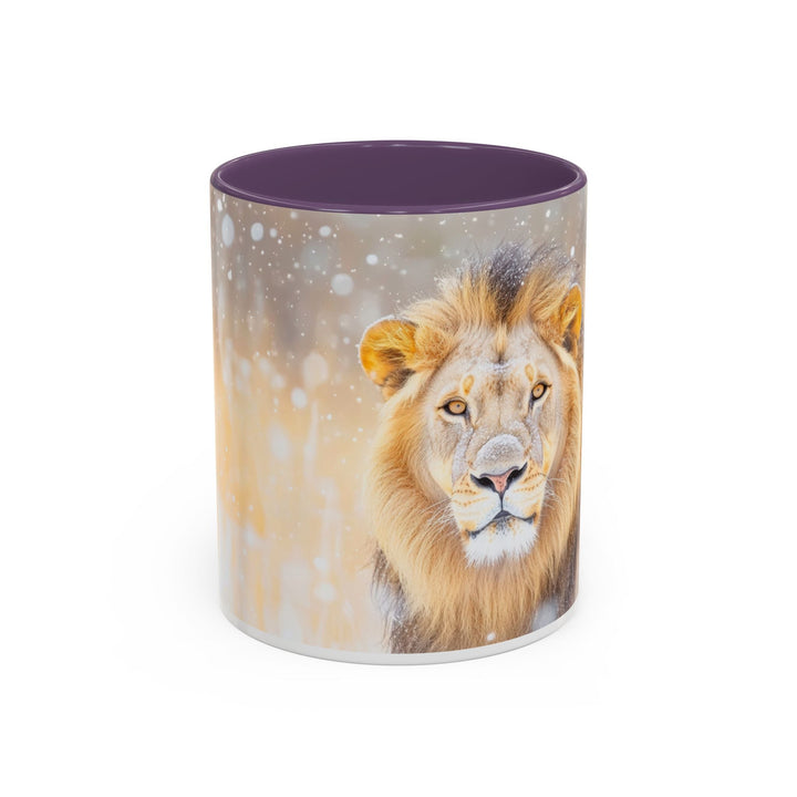 Golden Lion Stainless Accent Coffee Mug (11, 15oz) - Faith Scripture Gift | Gifts Of Words