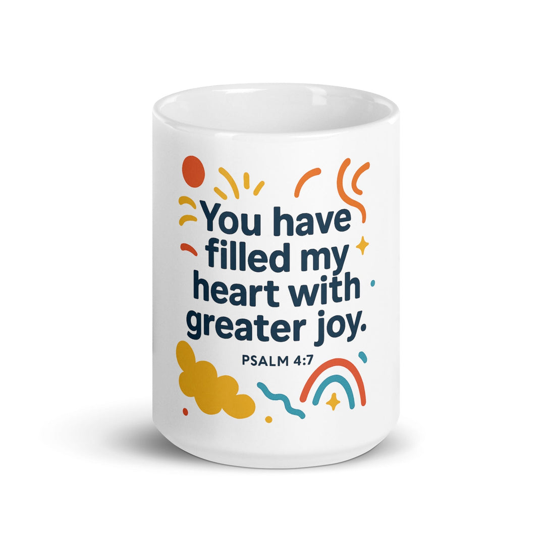 You Have Filled My Heart Mug - Faith Scripture Gift | Gifts Of Words