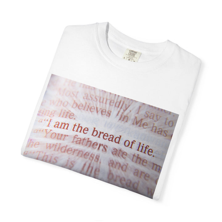 Garment-Dyed T-Shirt – Soft Vintage Wash Premium Unisex Tee - Faith Scripture Gift | Gifts Of Words