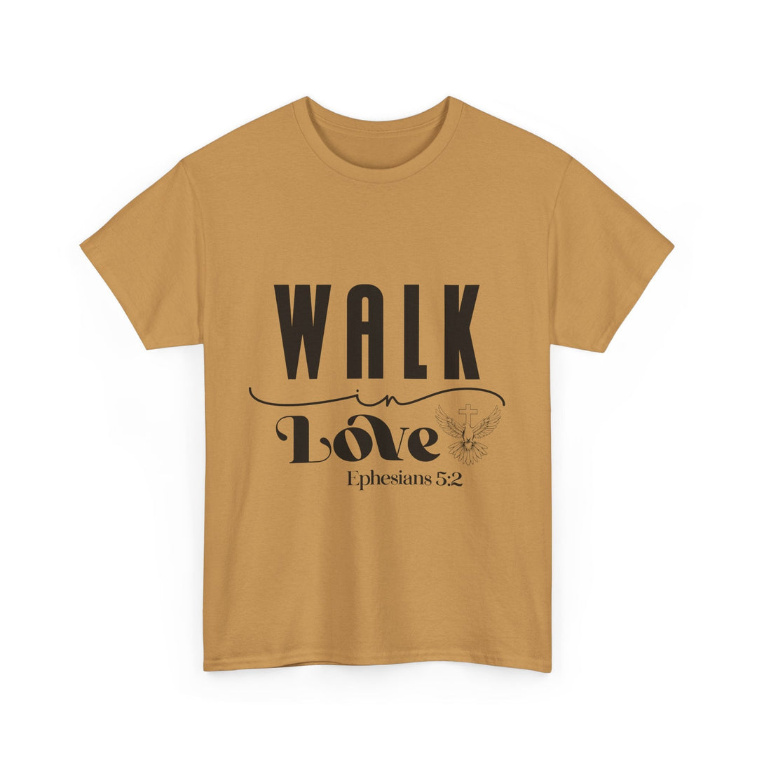 Walk in Love Ephesians 5 2-01 Unisex Heavy Cotton Tee - Faith Scripture Gift | Gifts Of Words