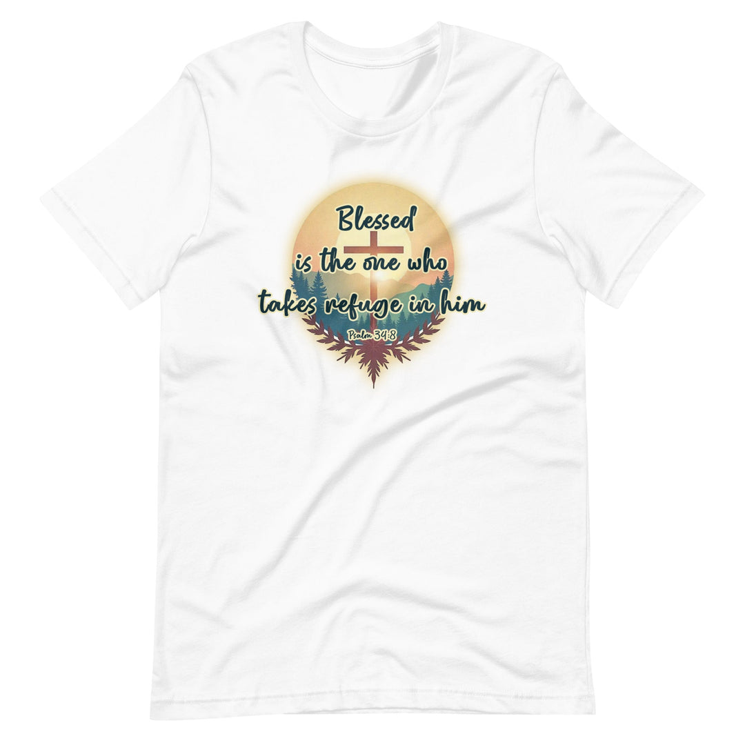 Blessed Is The One T-Shirt - Faith Scripture Gift | Gifts Of Words