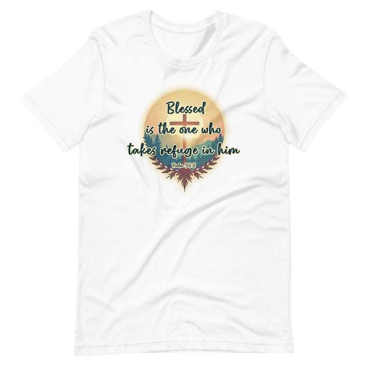 Blessed Is The One T-Shirt - Faith Scripture Gift | Gifts Of Words