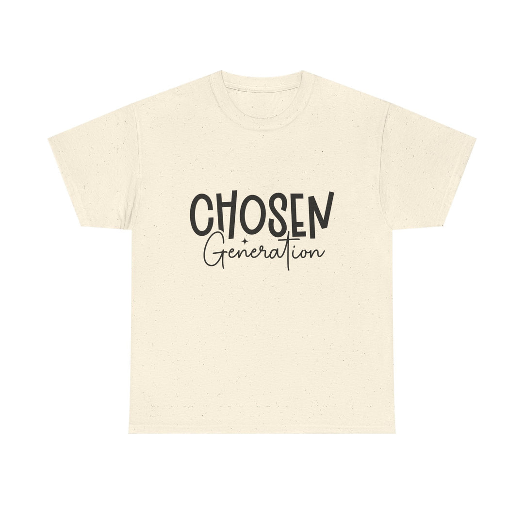 Chosen Generation Unisex Heavy Cotton Tee - Faith Scripture Gift | Gifts Of Words