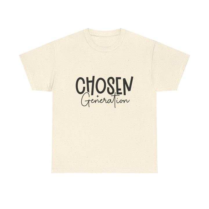 Chosen Generation Unisex Heavy Cotton Tee - Faith Scripture Gift | Gifts Of Words
