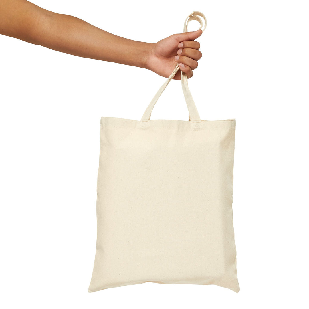 Cotton Canvas Tote Bag – Heavy-Duty 100% Cotton – Reusable Shopping & Everyday Tote – 15x16" with Long Handles – Natural or Black - Faith Scripture Gift | Gifts Of Words
