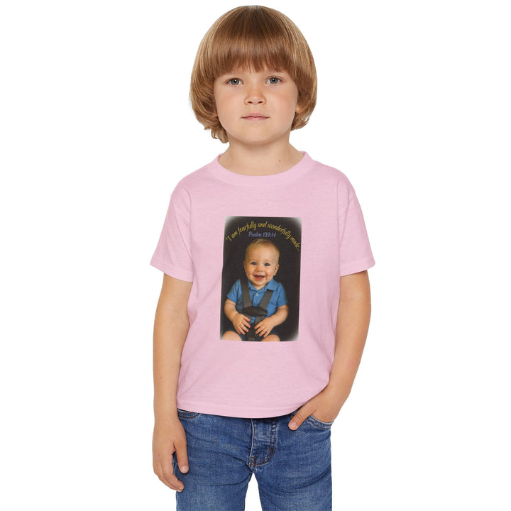 Eco-Friendly Toddler Cotton T-Shirt – Sustainable Soft Organic Tee - Faith Scripture Gift | Gifts Of Words