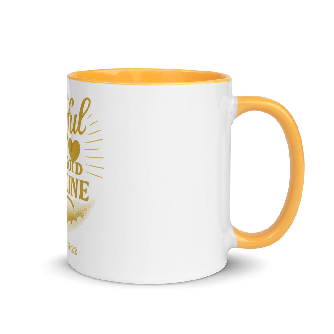 A joyful is good medicine Mug - Faith Scripture Gift | Gifts Of Words