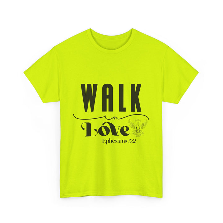 Walk in Love Ephesians 5 2-01 Unisex Heavy Cotton Tee - Faith Scripture Gift | Gifts Of Words