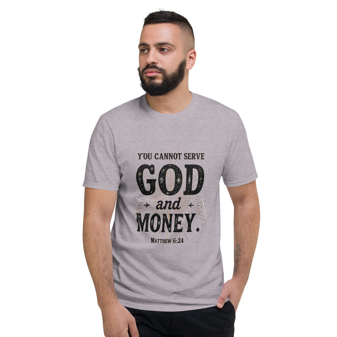 You Cannot Serve T-Shirt - Faith Scripture Gift | Gifts Of Words