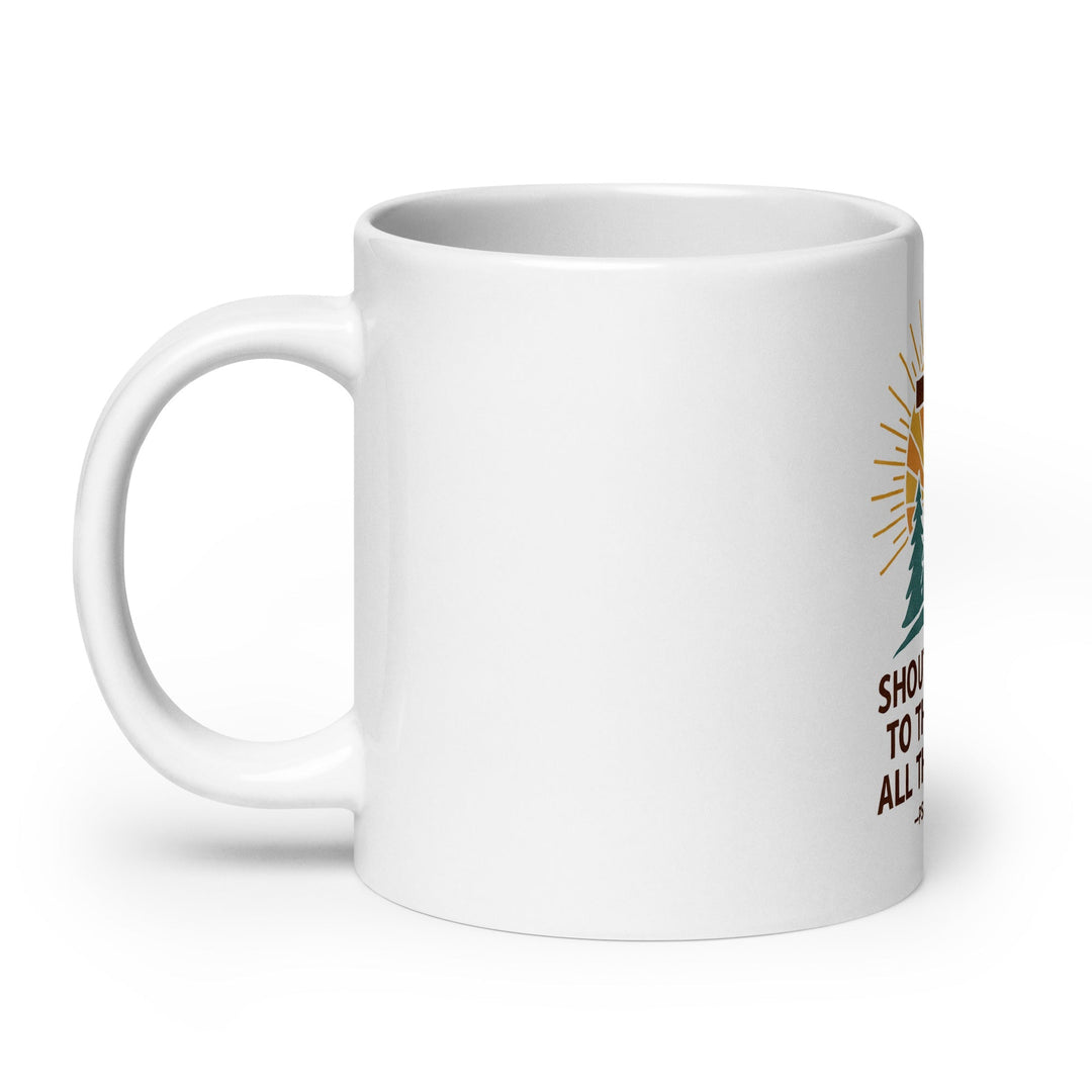 Shout for joy to all the Lord Mug - Faith Scripture Gift | Gifts Of Words