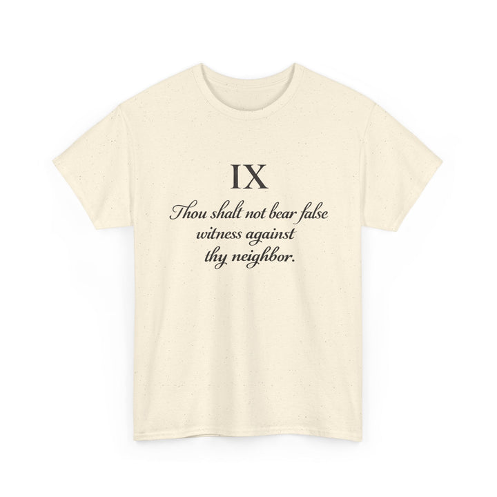 Heavy Cotton Tee – Premium Quality Durable Unisex Crewneck - Faith Scripture Gift | Gifts Of Words