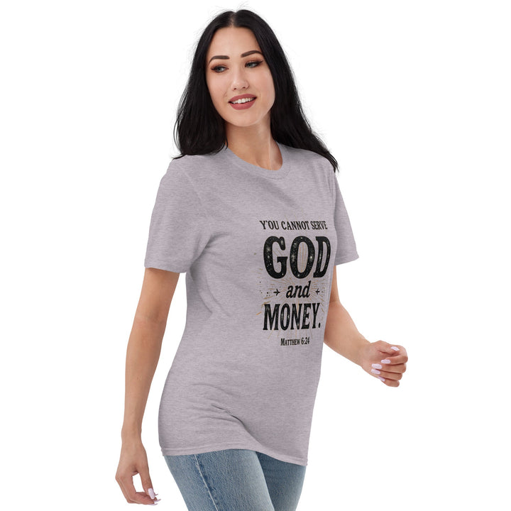 You Cannot Serve T-Shirt - Faith Scripture Gift | Gifts Of Words