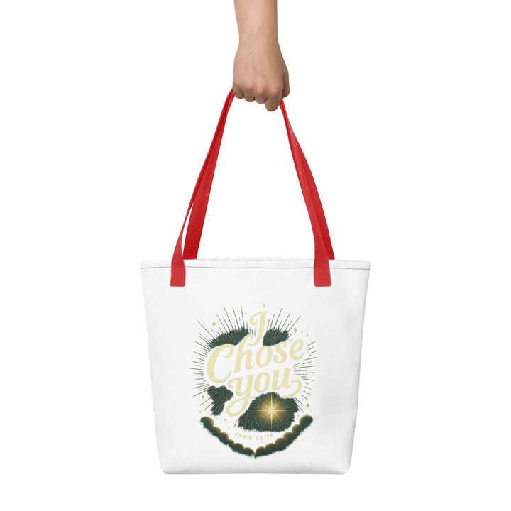 I choose you Tote bag - Faith Scripture Gift | Gifts Of Words