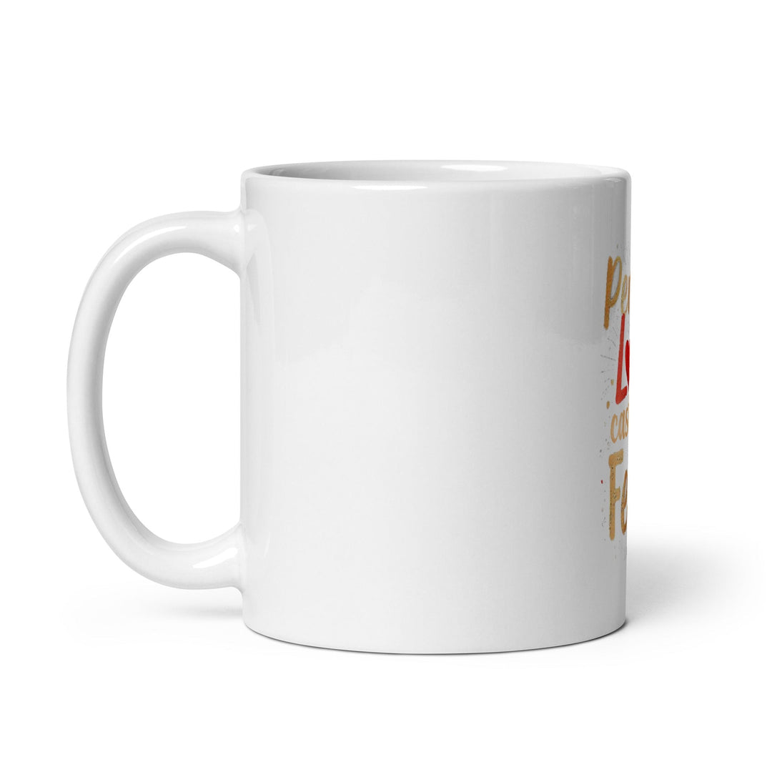 Perfect Love Casts Mug - Faith Scripture Gift | Gifts Of Words