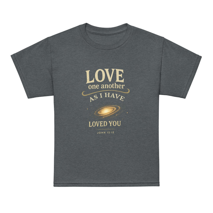Love One Another Youth t-shirt - Faith Scripture Gift | Gifts Of Words