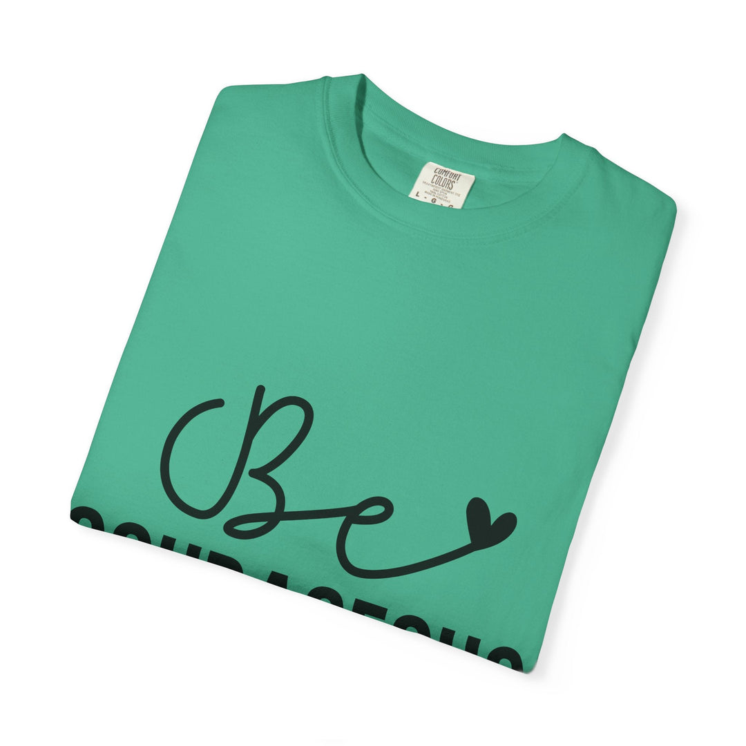 Be Courageous Joshua 1 9-01 Unisex Garment-Dyed T-shirt - Faith Scripture Gift | Gifts Of Words