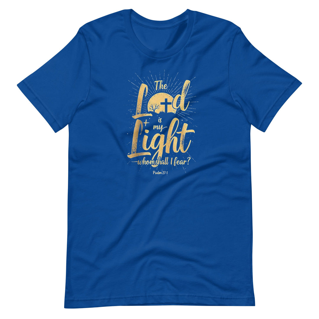 The Lord Is Light T-Shirt - Faith Scripture Gift | Gifts Of Words