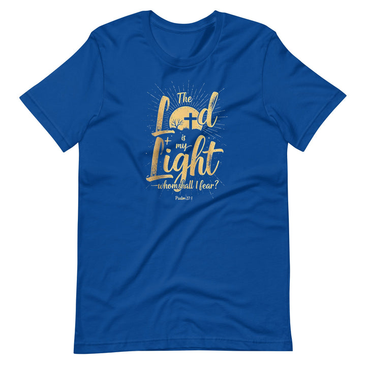 The Lord Is Light T-Shirt - Faith Scripture Gift | Gifts Of Words
