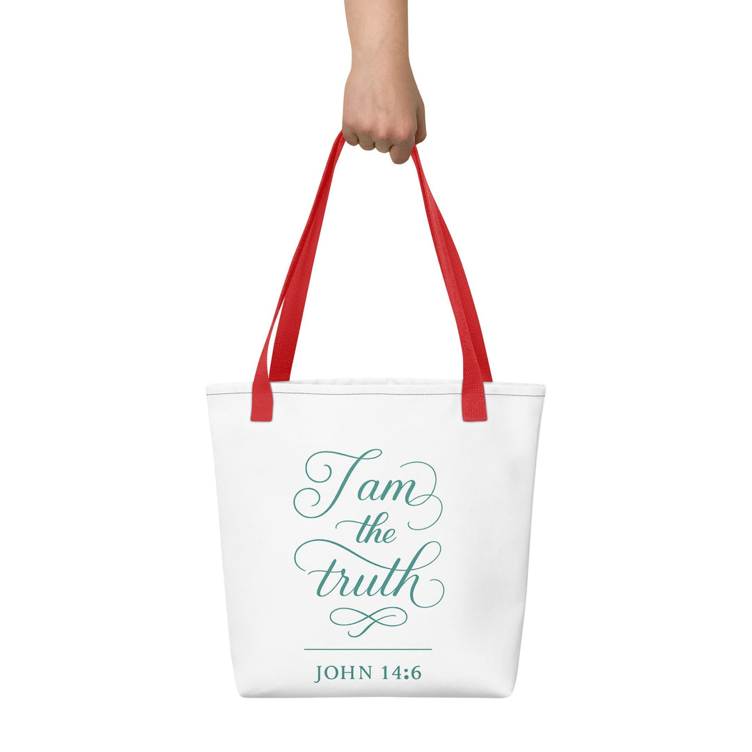 I am the truth Tote bag - Faith Scripture Gift | Gifts Of Words