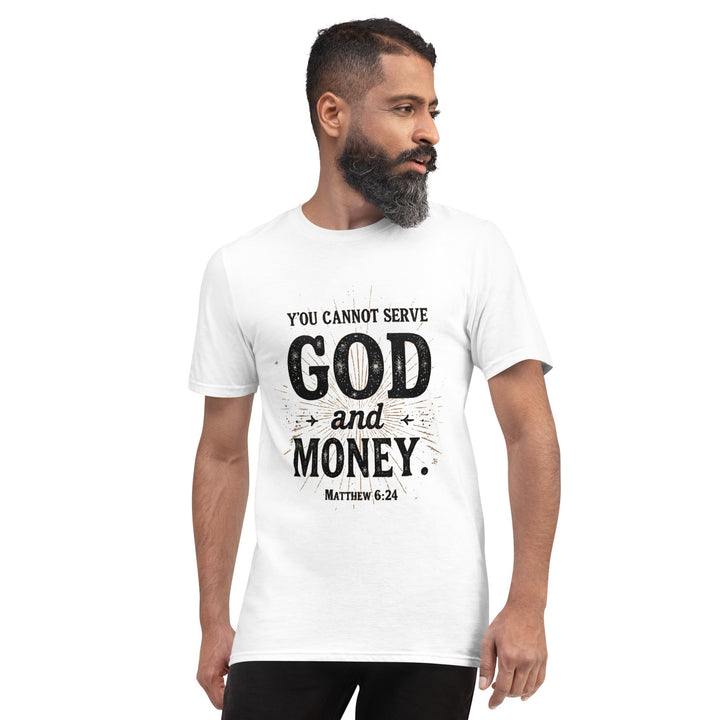 You Cannot Serve T-Shirt - Faith Scripture Gift | Gifts Of Words