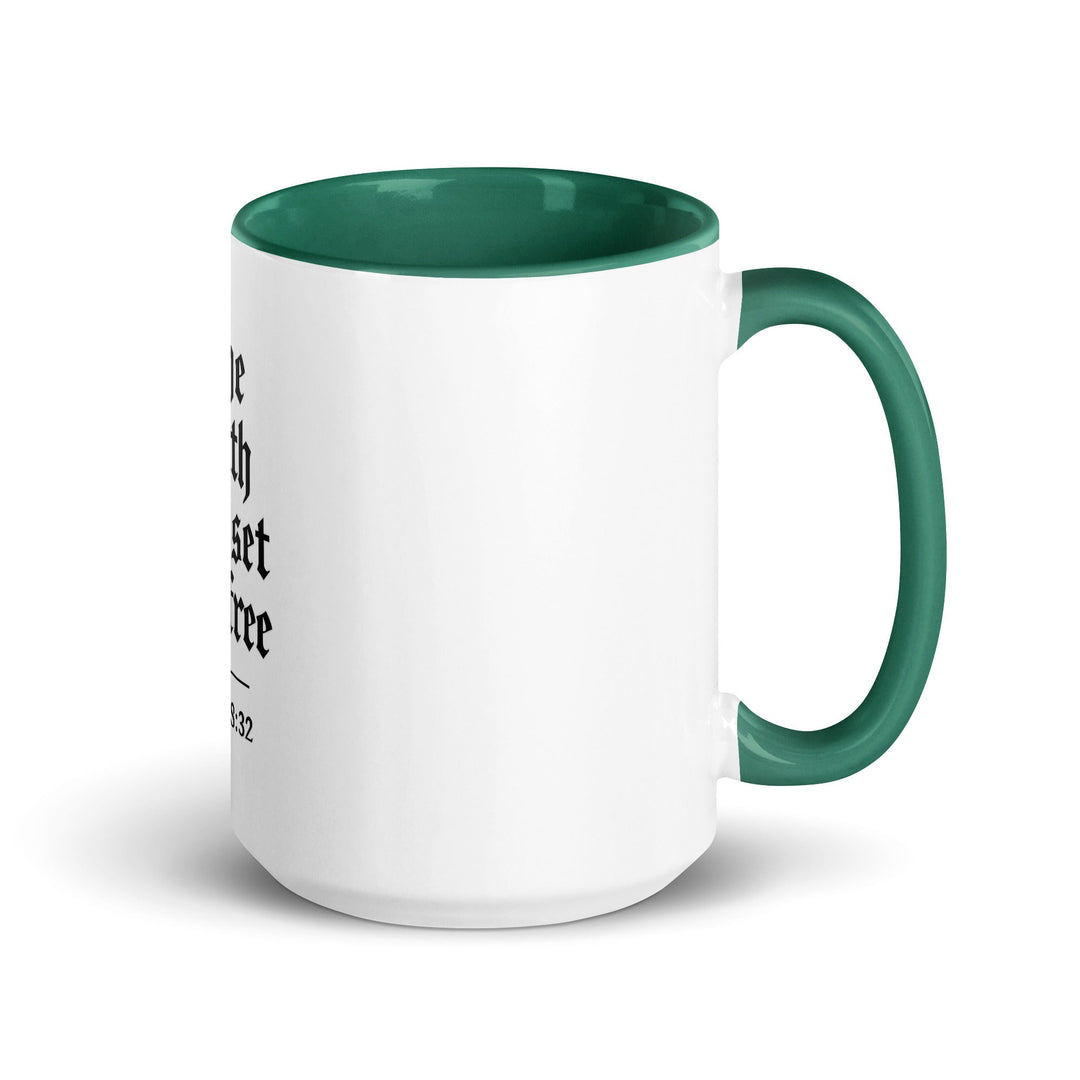 The truth will set you free Mug - Faith Scripture Gift | Gifts Of Words